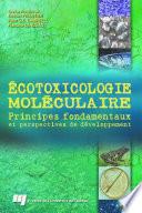 Télécharger le livre libro Écotoxicologie Moléculaire